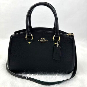 Coach Savannah Small Carryall Bag In Leather/Gold/Black CAL54 NWT